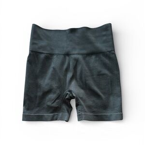 Colsie Black High-Waisted Bike Shorts